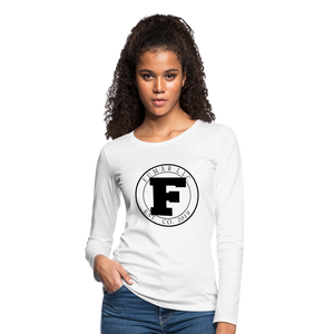 Fumar Women's Premium Long Sleeve T-Shirt - white