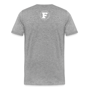 Concrete Rose and Cigar T-Shirt - heather gray
