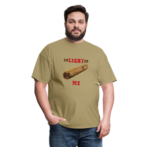 enLIGHTen ME T-Shirt - khaki