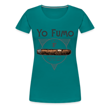 Load image into Gallery viewer, Ladies Fumo Star T-Shirt - teal
