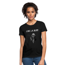 Load image into Gallery viewer, Like a Boss T-Shirt - black