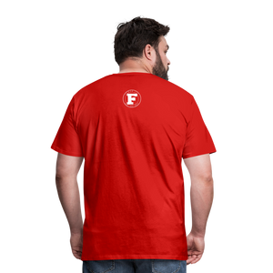Concrete Rose T-Shirt - red