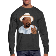 Load image into Gallery viewer, O&#39;Shea Men&#39;s Long Sleeve T-Shirt - heather black