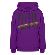 Load image into Gallery viewer, Ladies Yo Fumo Hoodie - purple