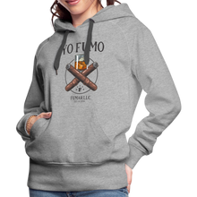Load image into Gallery viewer, Ladies 2 Sticks Hoodie - heather grey