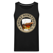 Load image into Gallery viewer, Smoke Something - Men’s Tank - black