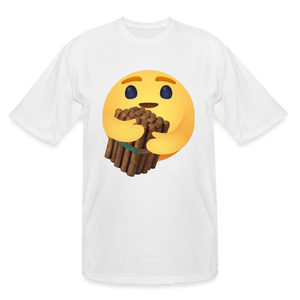 Big and Tall Cigar Hug - white