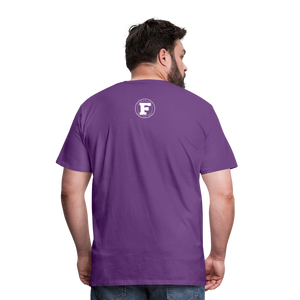 Concrete Rose T-Shirt - purple