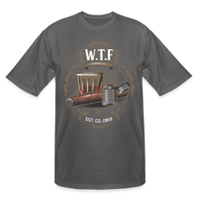 Load image into Gallery viewer, W.T.F Men&#39;s Tall T-Shirt - charcoal