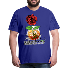 Load image into Gallery viewer, Concrete Rose Men&#39;s T-Shirt - royal blue