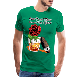 Whiskey Rose T-Shirt - kelly green