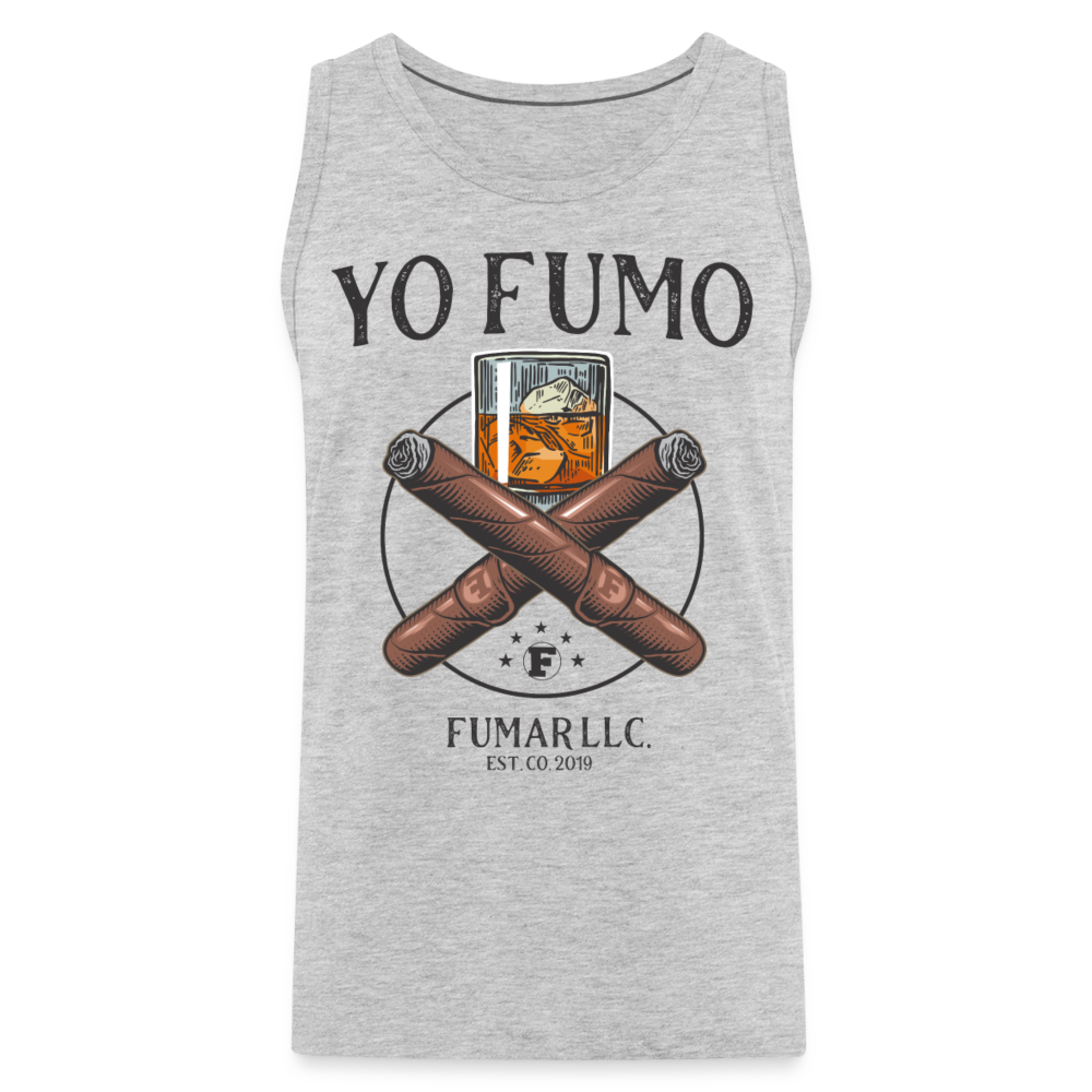 Yo Fumo Men’s Tank - heather gray