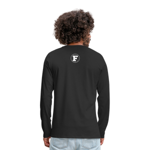 Concrete Rose Long Sleeve T-Shirt - black