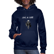 Load image into Gallery viewer, Like a Boss Hoodie - navy