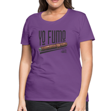 Load image into Gallery viewer, Ladies Yo Fumo T-Shirt - purple