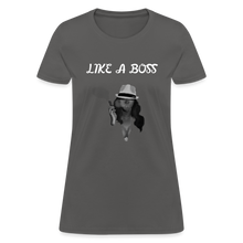 Load image into Gallery viewer, Like a Boss T-Shirt - charcoal