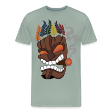 Load image into Gallery viewer, Premium Tiki Mask - steel green