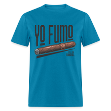 Load image into Gallery viewer, Yo Fumo T-Shirt - turquoise