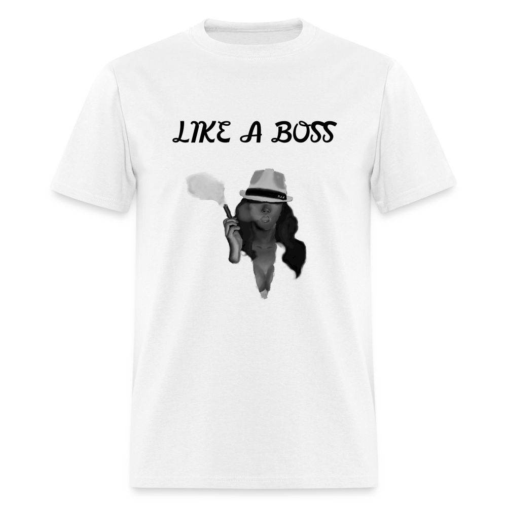 Like a Boss - white