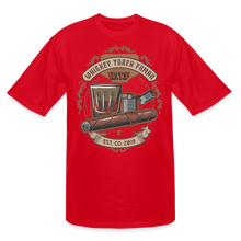 Load image into Gallery viewer, W.T.F Men&#39;s Tall T-Shirt - red