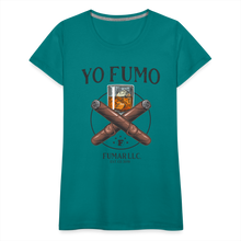 Load image into Gallery viewer, Ladies 2 Sticks T-Shirt - teal