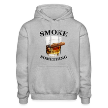 Load image into Gallery viewer, Smoke Something Hoodie - heather gray