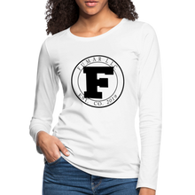 Load image into Gallery viewer, Fumar Women&#39;s Premium Long Sleeve T-Shirt - white