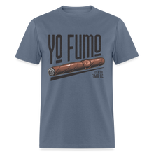 Load image into Gallery viewer, Yo Fumo T-Shirt - denim