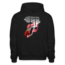 Load image into Gallery viewer, Smoking Rose Hoodie - black