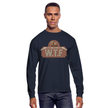 Load image into Gallery viewer, Men&#39;s Long Sleeve W.T.F - navy