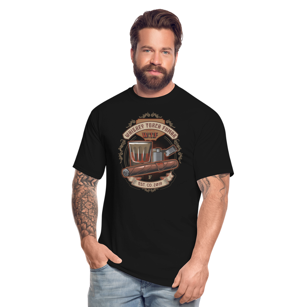 W.T.F Men's Tall T-Shirt - black