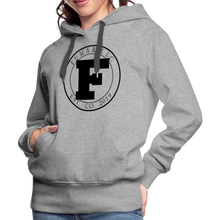 Load image into Gallery viewer, Ladies Fumar Hoodie - heather grey