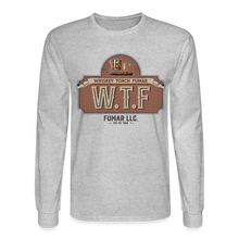 Load image into Gallery viewer, Men&#39;s Long Sleeve W.T.F - heather gray