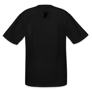 Concrete Rose and Cigar Tall T-Shirt - black