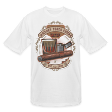 Load image into Gallery viewer, W.T.F Men&#39;s Tall T-Shirt - white