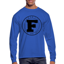 Load image into Gallery viewer, Fumar Men&#39;s Long Sleeve T-Shirt - royal blue