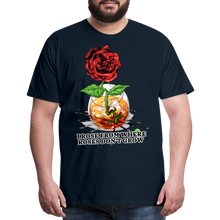 Load image into Gallery viewer, Concrete Rose Men&#39;s T-Shirt - deep navy