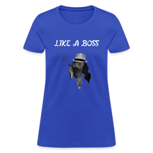 Load image into Gallery viewer, Like a Boss T-Shirt - royal blue