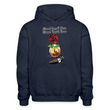 Load image into Gallery viewer, Concrete Rose Hoodie - navy