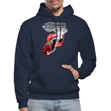 Load image into Gallery viewer, Smoking Rose Hoodie - navy