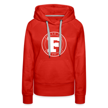 Load image into Gallery viewer, Ladies Fumar Hoodie - red