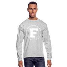 Load image into Gallery viewer, Fumar Men&#39;s Long Sleeve T-Shirt - heather gray