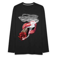 Load image into Gallery viewer, Smoking Rose Long Sleeve T-Shirt - black