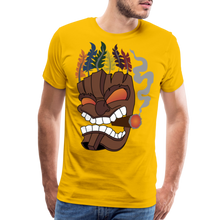 Load image into Gallery viewer, Premium Tiki Mask - sun yellow