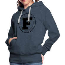 Load image into Gallery viewer, Ladies Fumar Hoodie - heather denim