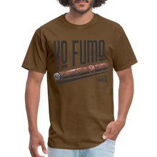 Load image into Gallery viewer, Yo Fumo T-Shirt - brown
