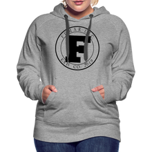 Load image into Gallery viewer, Ladies Fumar Hoodie - heather grey