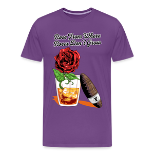 Whiskey Rose T-Shirt - purple