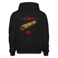 Load image into Gallery viewer, enLIGHTen ME Hoodie - black