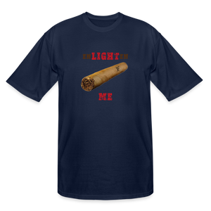 Enlighten Me Men's Tall T-Shirt - navy
